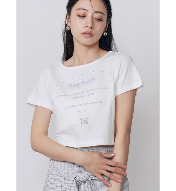 MURUA「オリエンタルフュージョンTシャツ」|Tシャツ・カットソー|ホワイト