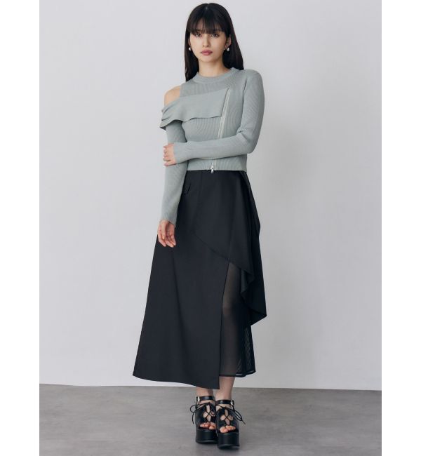 MURUA「レースアップデザインサンダル」|サンダル|