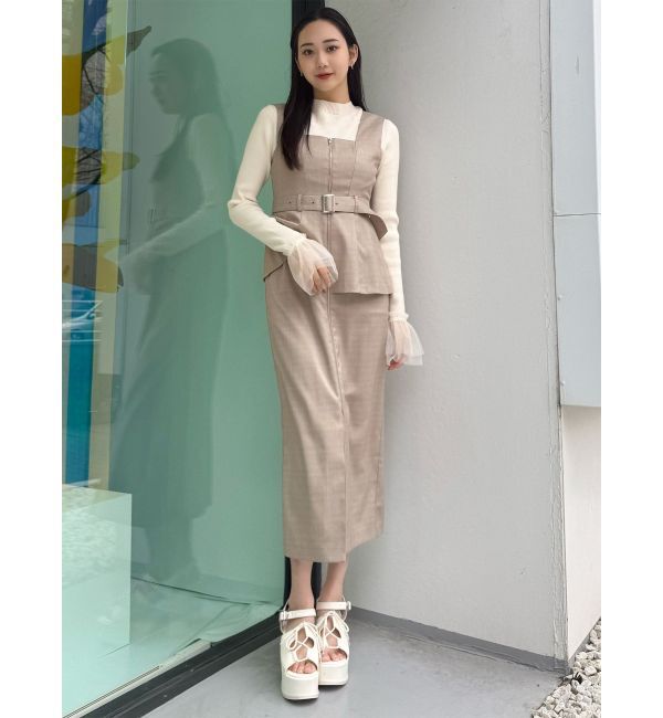 MURUA「レースアップデザインサンダル」|サンダル|