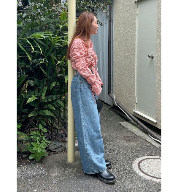 Ungrid「シャーリングデザインブラウス」|シャツ・ブラウス|