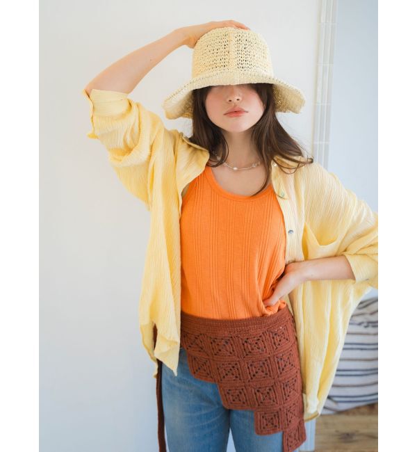 Ungrid「雑材デザインハット」|ハット|