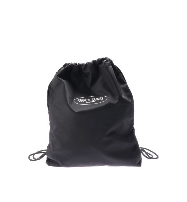 Ungrid「PARROTT CANVAS NYLON CAN」|その他|ブラック