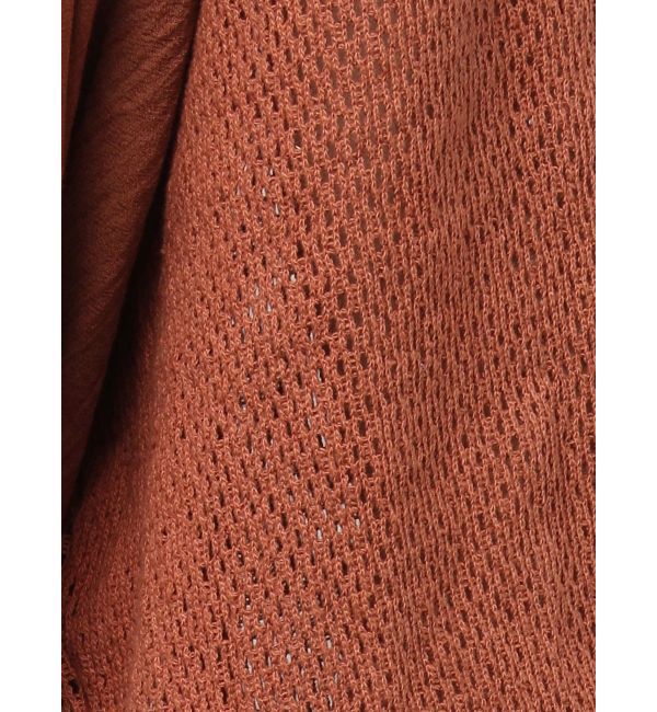 Ungrid「メッシュコンビショートブラウス」|シャツ・ブラウス|