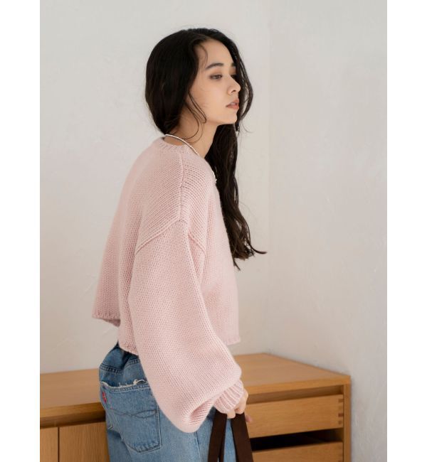 Ungrid「ローゲージクルーネックニット」|ニット・セーター|