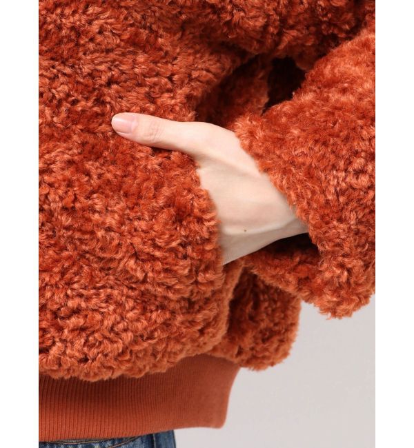 Ungrid「ボアショートブルゾン」|ブルゾン・スタジャン|