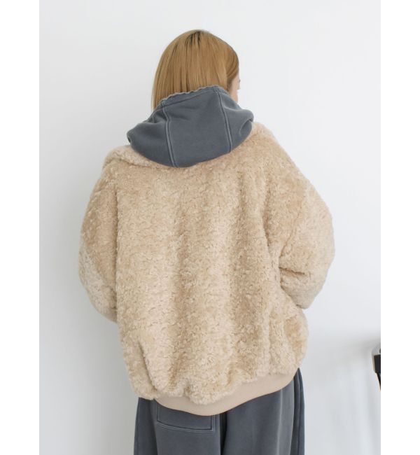 Ungrid「ボアショートブルゾン」|ブルゾン・スタジャン|