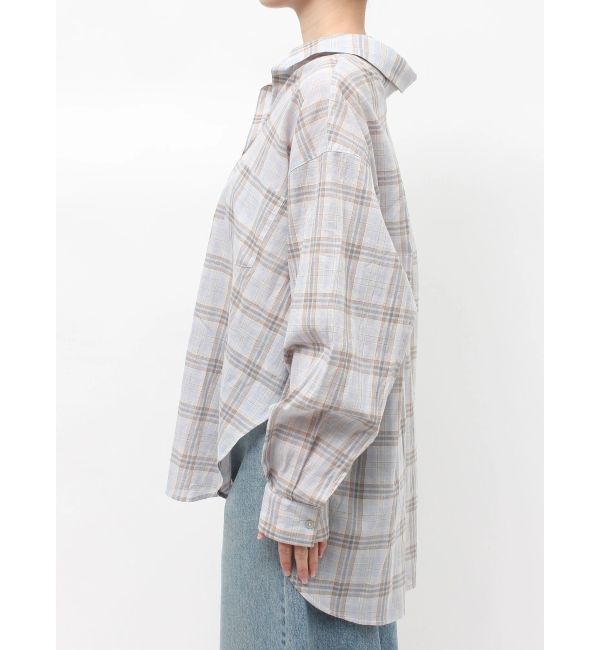 Ungrid「チェックルーズシャツ」|シャツ・ブラウス|