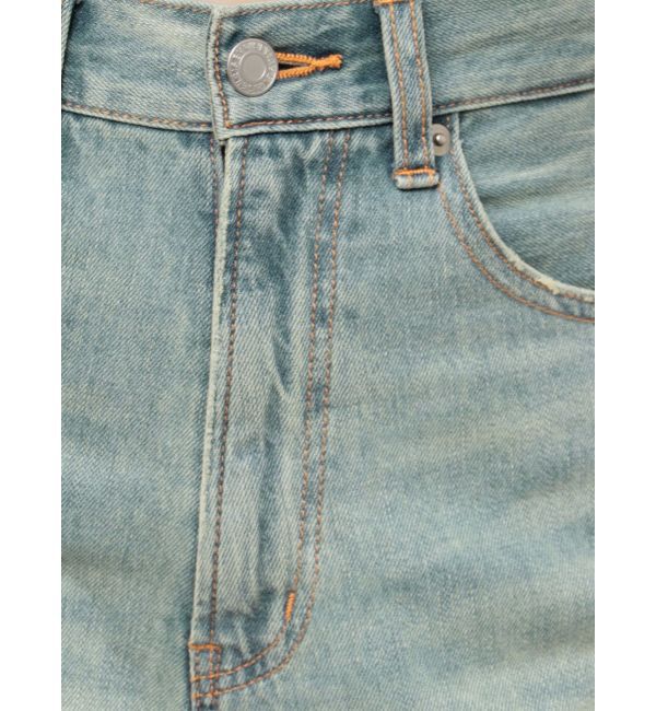 EVRIS「シンプルワイドデニムパンツ」|デニム|