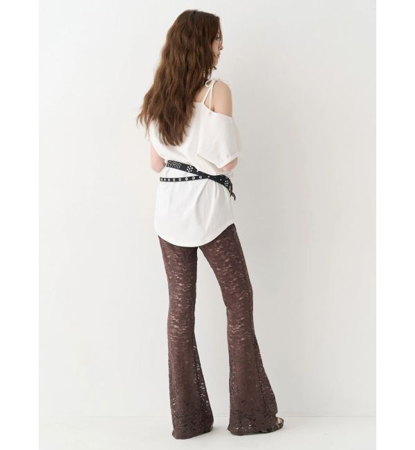EVRIS「レースフレアパンツ」|その他|