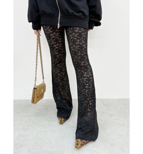 EVRIS「レースフレアパンツ」|その他|