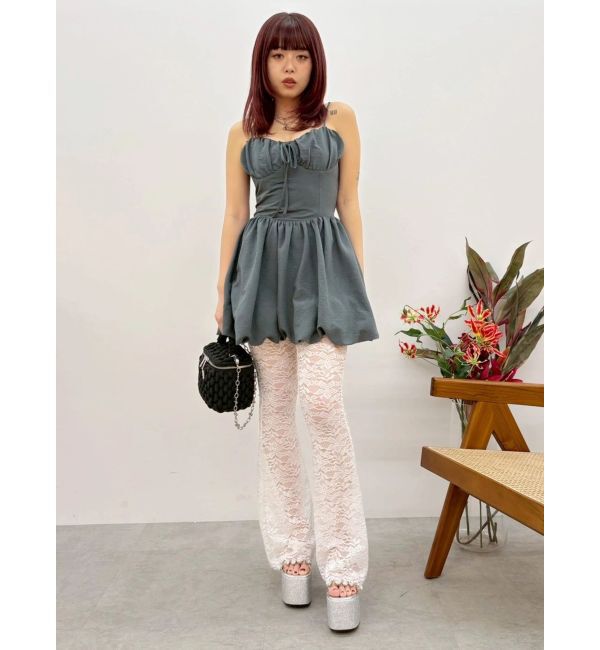 EVRIS「レースフレアパンツ」|その他|