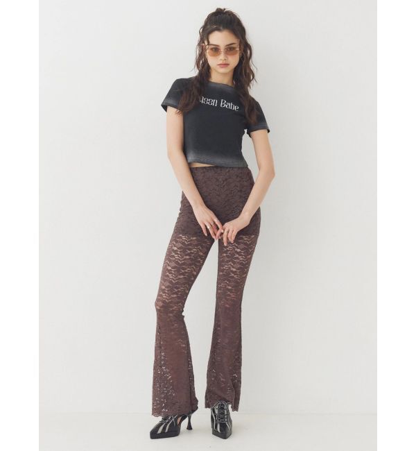 EVRIS「レースフレアパンツ」|その他|