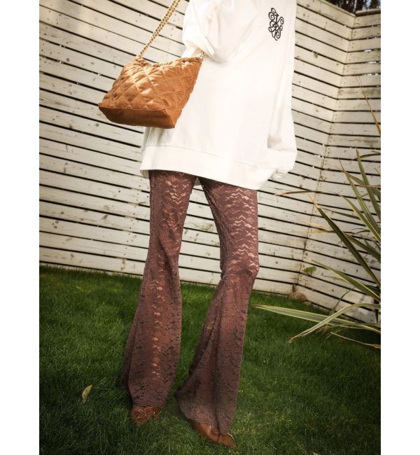 EVRIS「レースフレアパンツ」|その他|