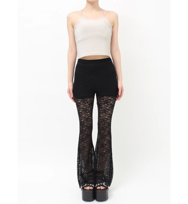 EVRIS「レースフレアパンツ」|その他|