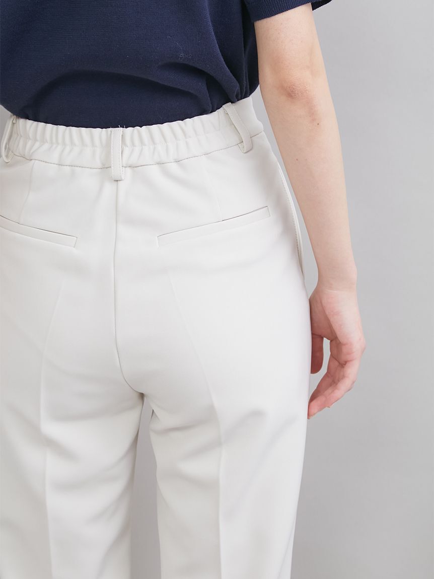 Mila Owen「【MILA PANTS】後ろゴムテーパードパンツ」|チノ|