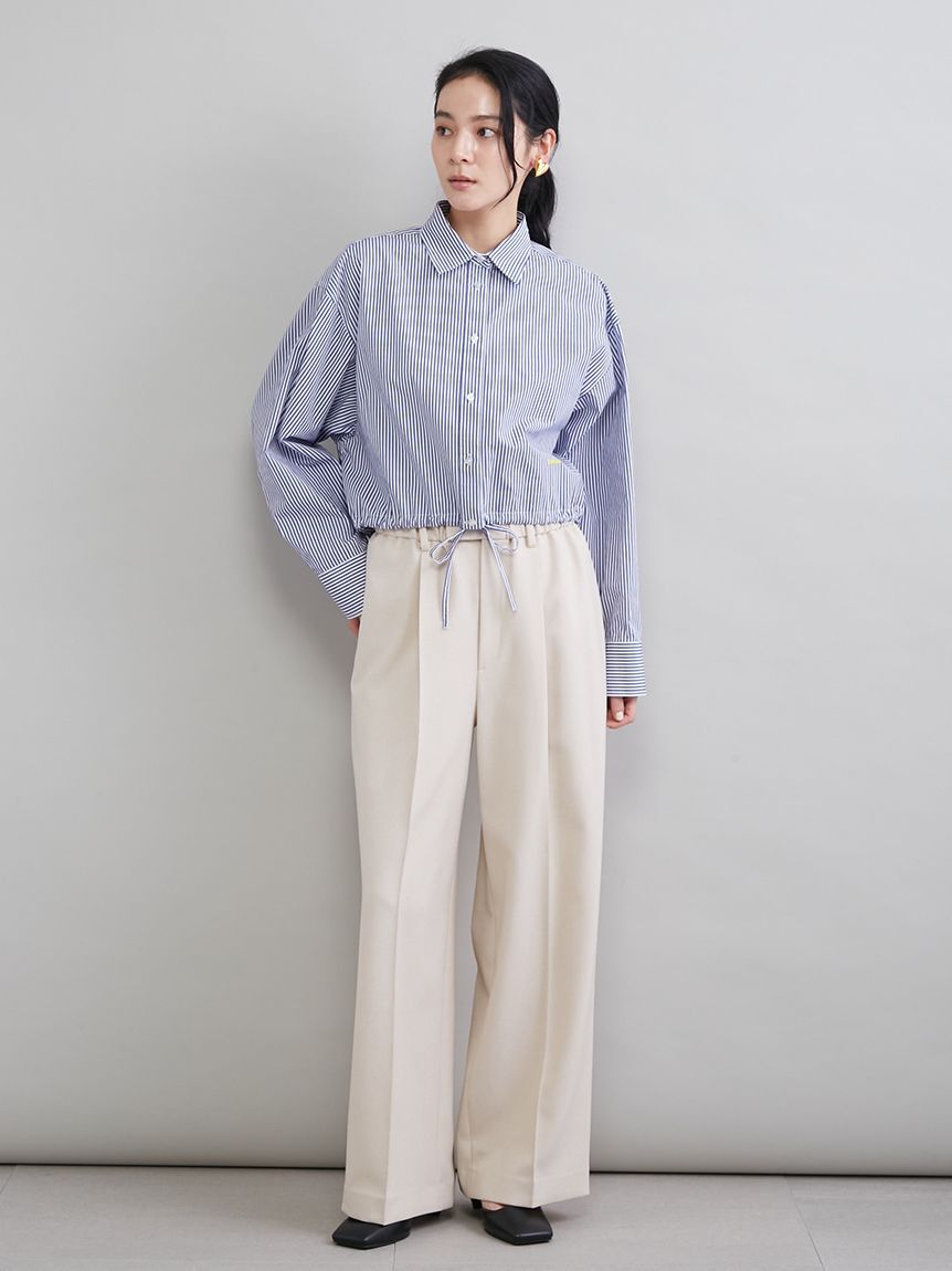 Mila Owen「【MILA PANTS】センタープレスイージーパンツ」|チノ|