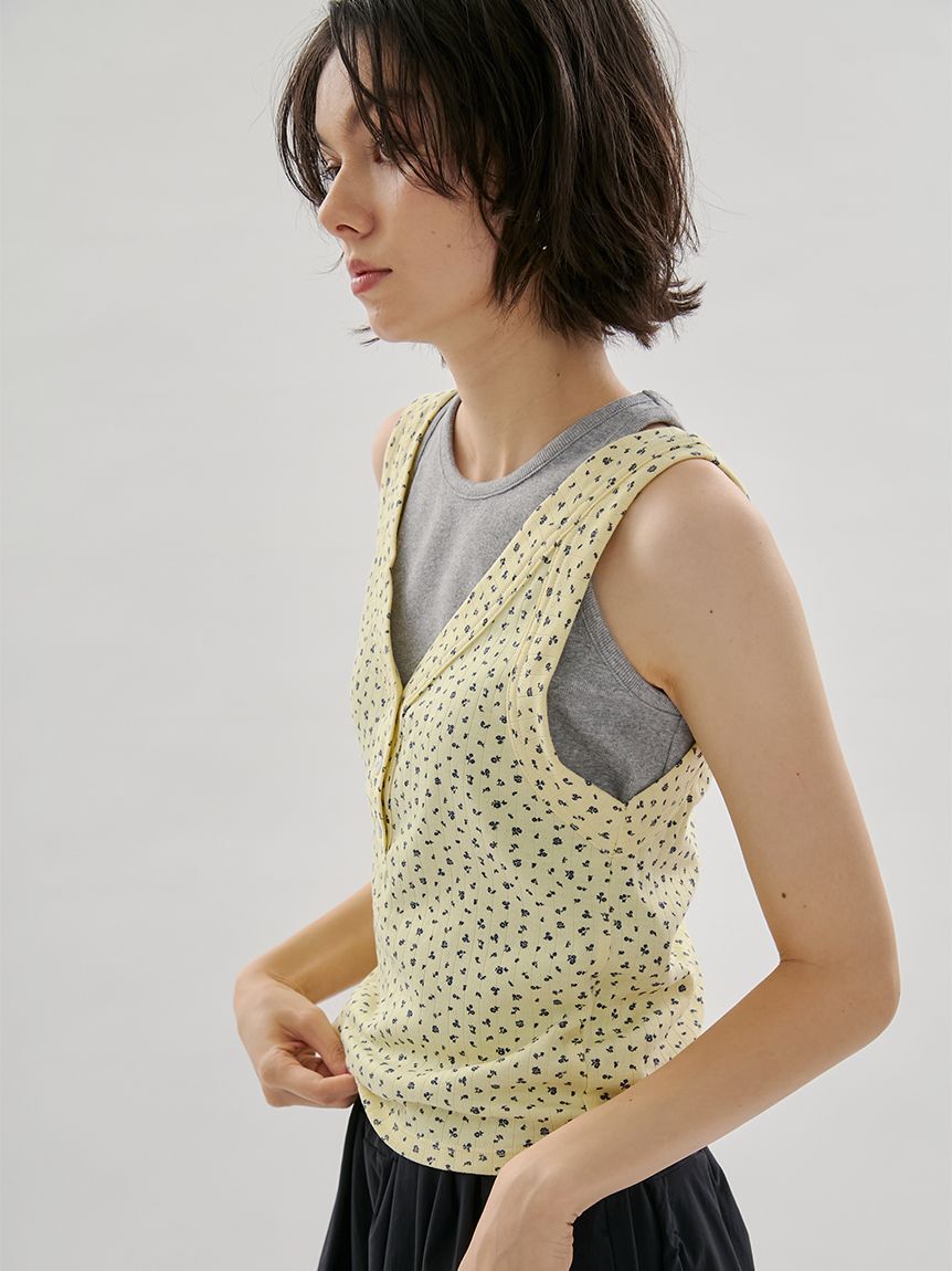 emmi atelier「レイヤードタンクトップ」|タンクトップ|