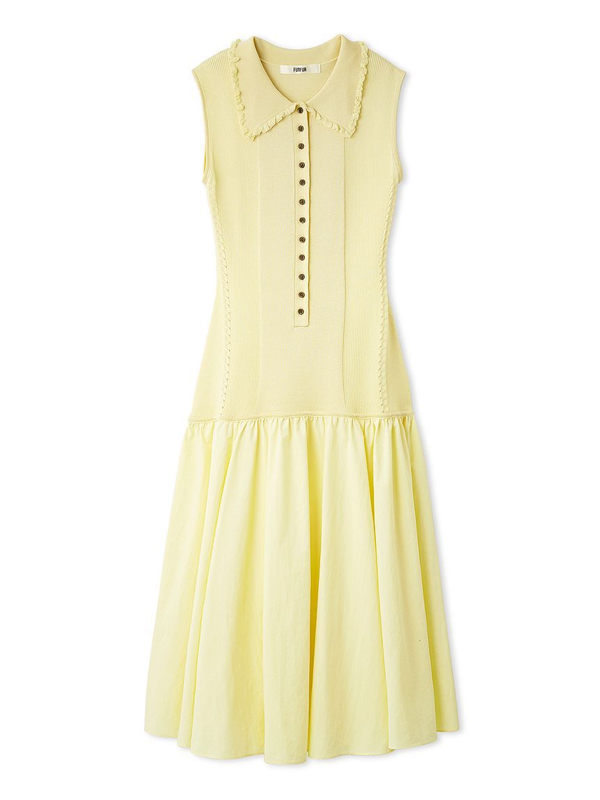 FURFUR「ポロニットワンピース」|ワンピース|