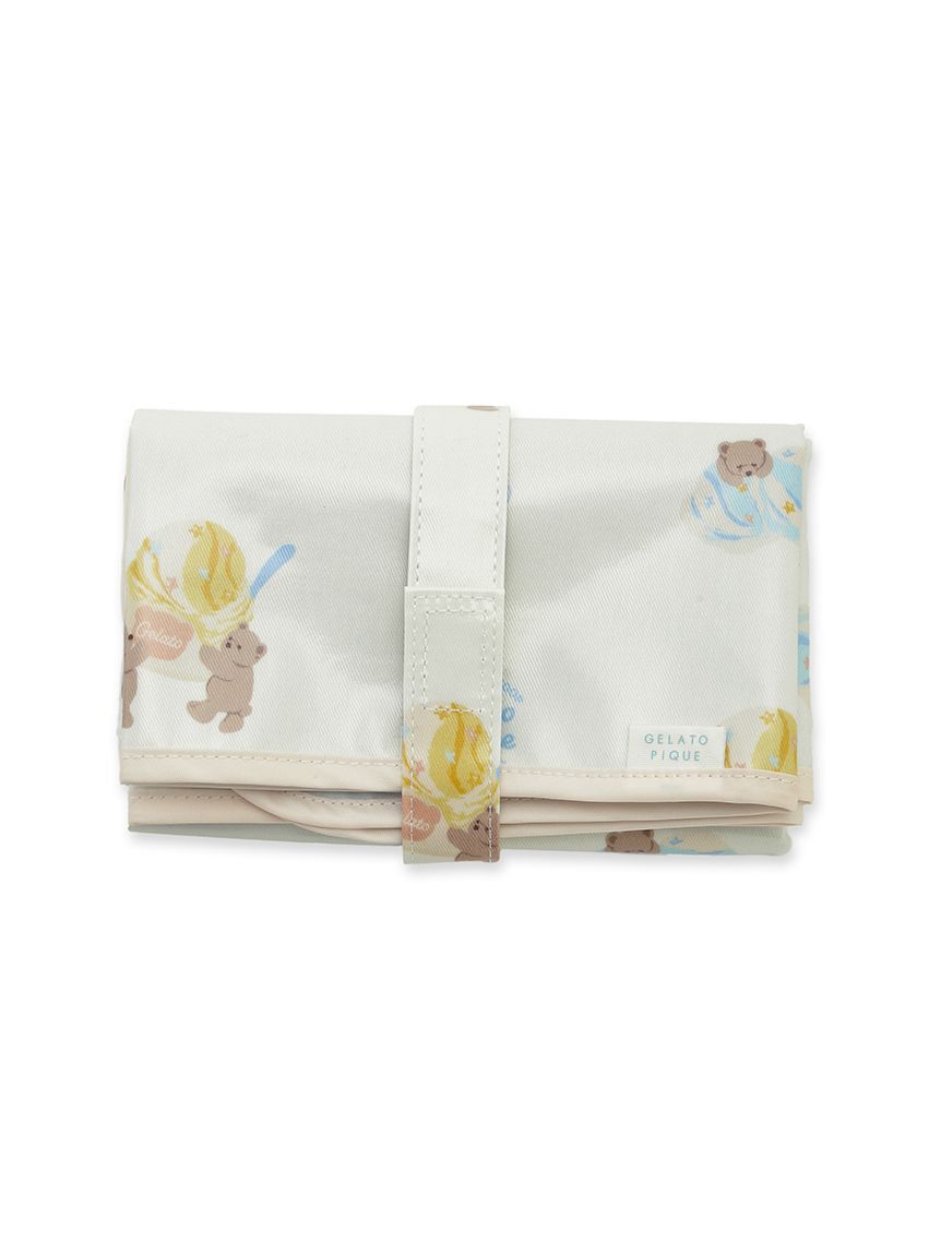 GELATO PIQUE KIDS & BABY「【BABY】アイスクリームベア柄おむつシート」|マタニティ・ママグッズ|