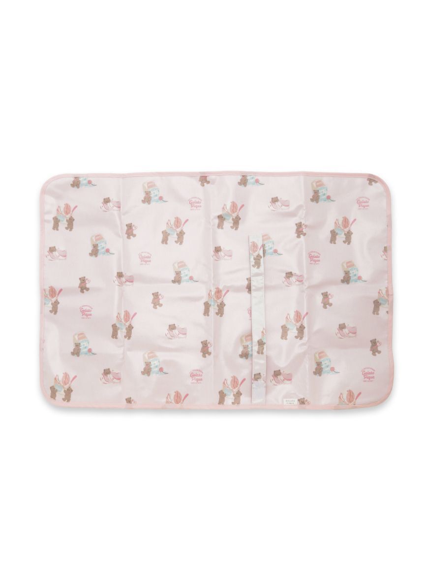 GELATO PIQUE KIDS & BABY「【BABY】アイスクリームベア柄おむつシート」|マタニティ・ママグッズ|