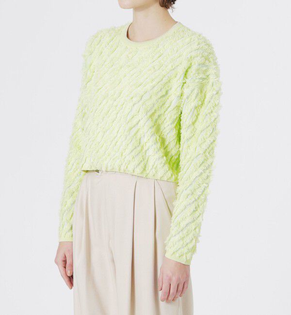  「カットジャガードプルオーバー」|ニット・セーター|