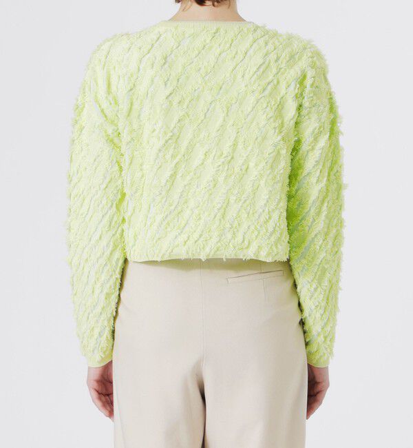  「カットジャガードプルオーバー」|ニット・セーター|