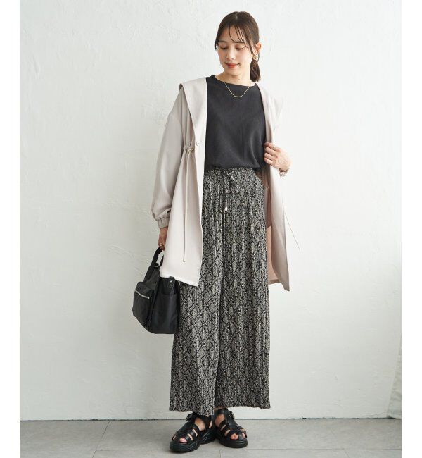 ikka「UVドロストフードガウン」|その他|