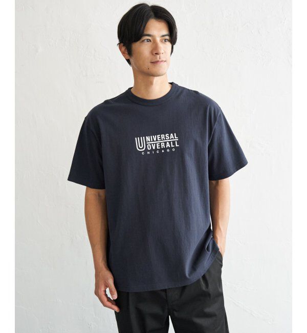 ikka「UNIVERSAL OVERALL ユニバーサルオーバーオール DAILYプリントTシャツ」|Tシャツ・カットソー|