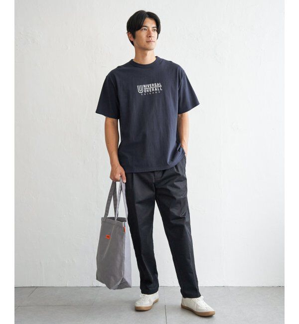 ikka「UNIVERSAL OVERALL ユニバーサルオーバーオール DAILYプリントTシャツ」|Tシャツ・カットソー|