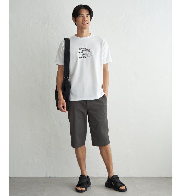 ikka「冷感ポンチ刺繍Ｔシャツ」|Tシャツ・カットソー|