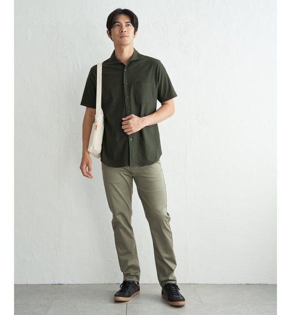 IKKA LOUNGE「アーバンＤＲＹレイカンオープンポロ」|Tシャツ・カットソー|