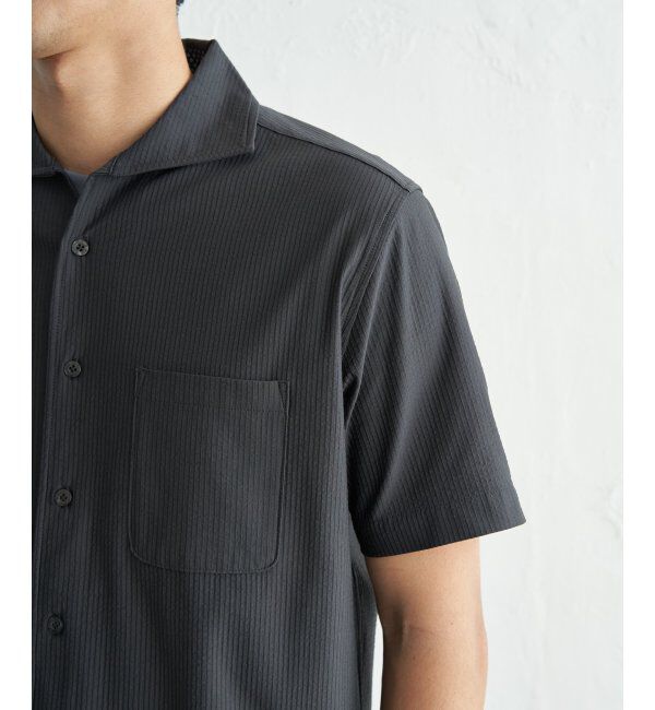 IKKA LOUNGE「アーバンＤＲＹレイカンオープンポロ」|Tシャツ・カットソー|