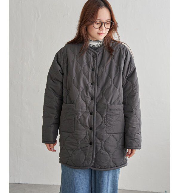 Lbc with Life「リバーシブルファーキルトコート」|その他|