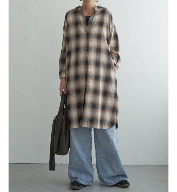 Lbc with Life「コットンチェック3WAYワンピ」|ワンピース|