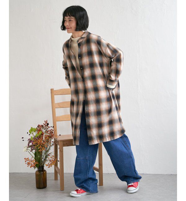 Lbc with Life「コットンチェック3WAYワンピ」|ワンピース|