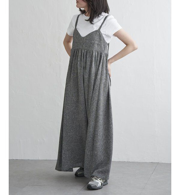 VENCE share style「サマーツィードキャミワンピース」|ワンピース|