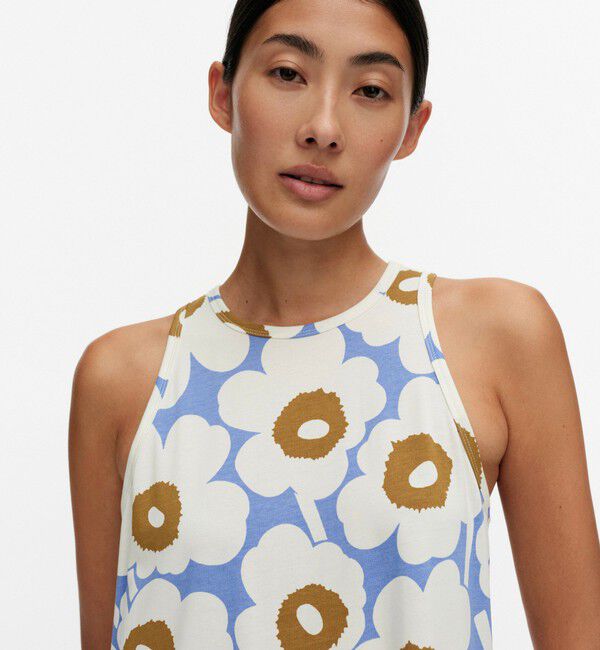 Marimekko「【フィンランド・アジア限定】Sh Erilainen Unikko ワンピース」|ワンピース|