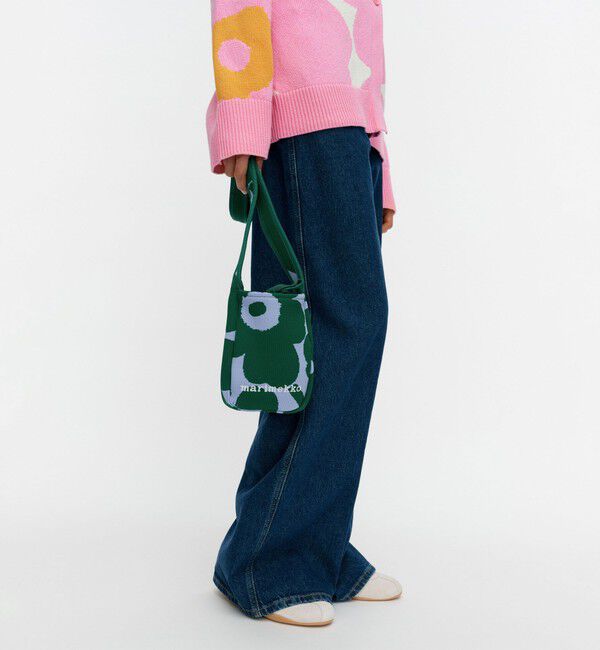 Marimekko「Knitted Phone Pocket Unikko ショルダーバッグ」|ショルダー・メッセンジャー|