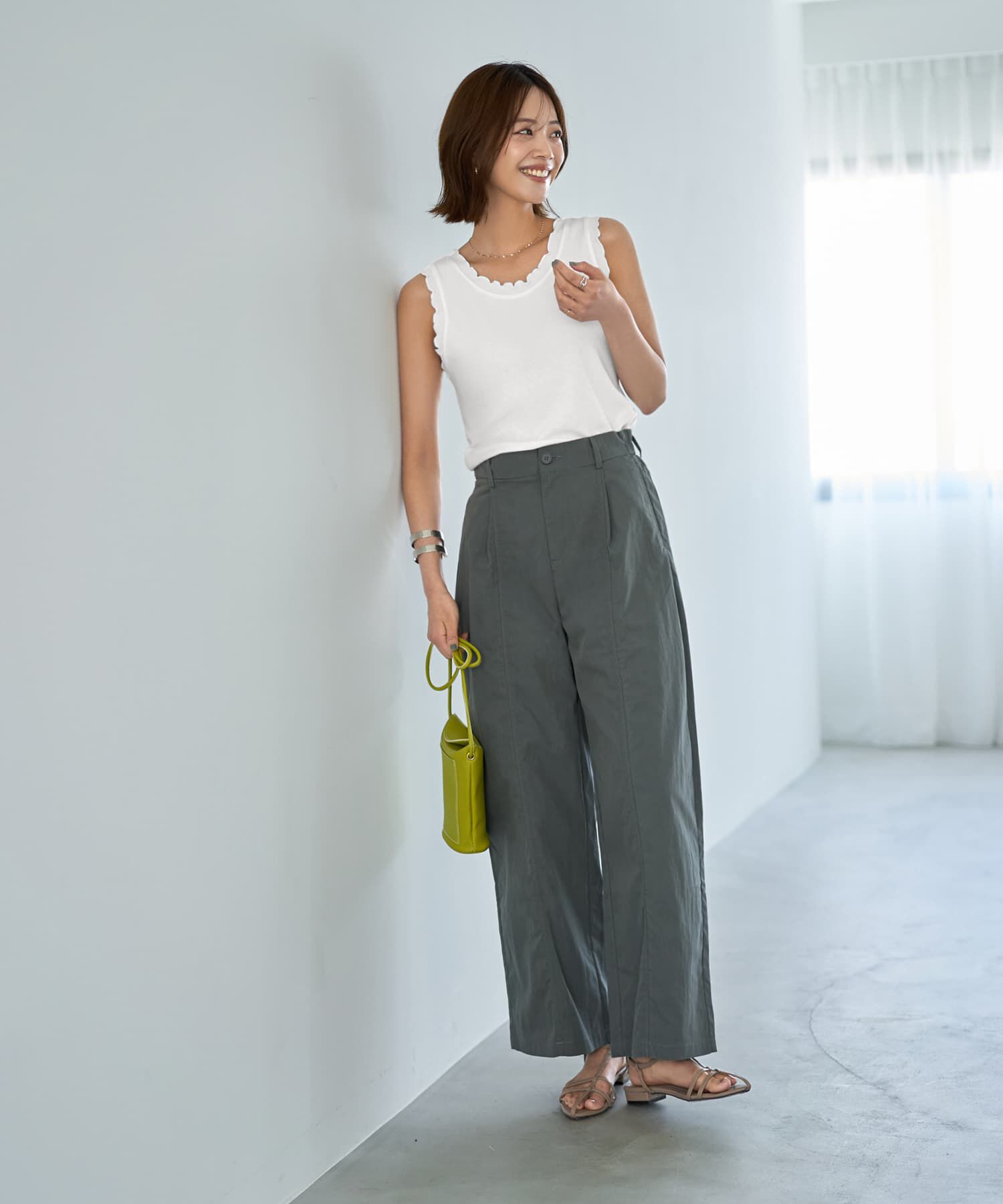 STYLE DELI「センターハギパッカリングパンツ」|その他|