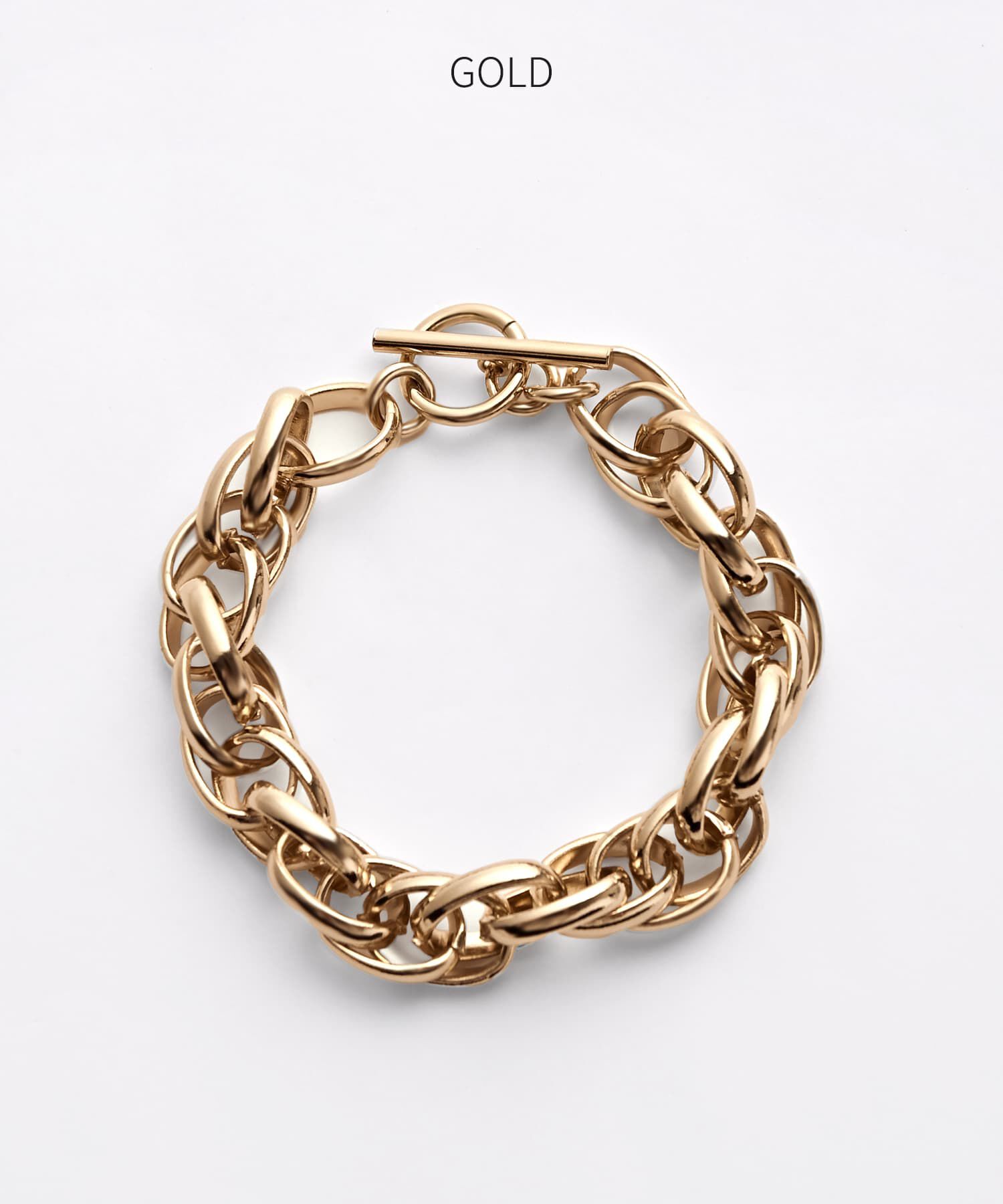 STYLE DELI「間隔詰めチェーンブレスレット」|ブレスレット・バングル|