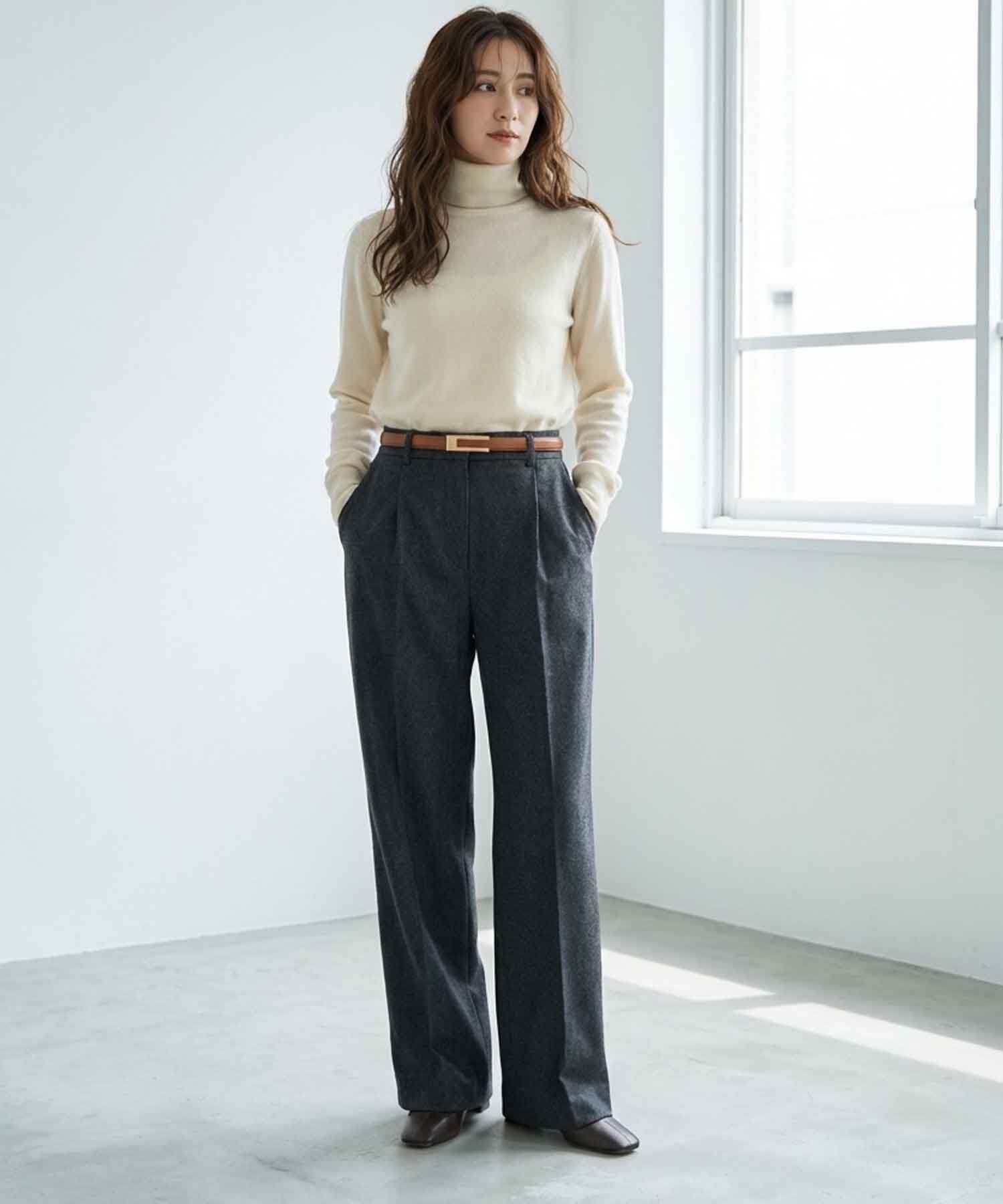 STYLE DELI「【DELI by】スクエアバックルリアルレザーベルト」|ベルト|