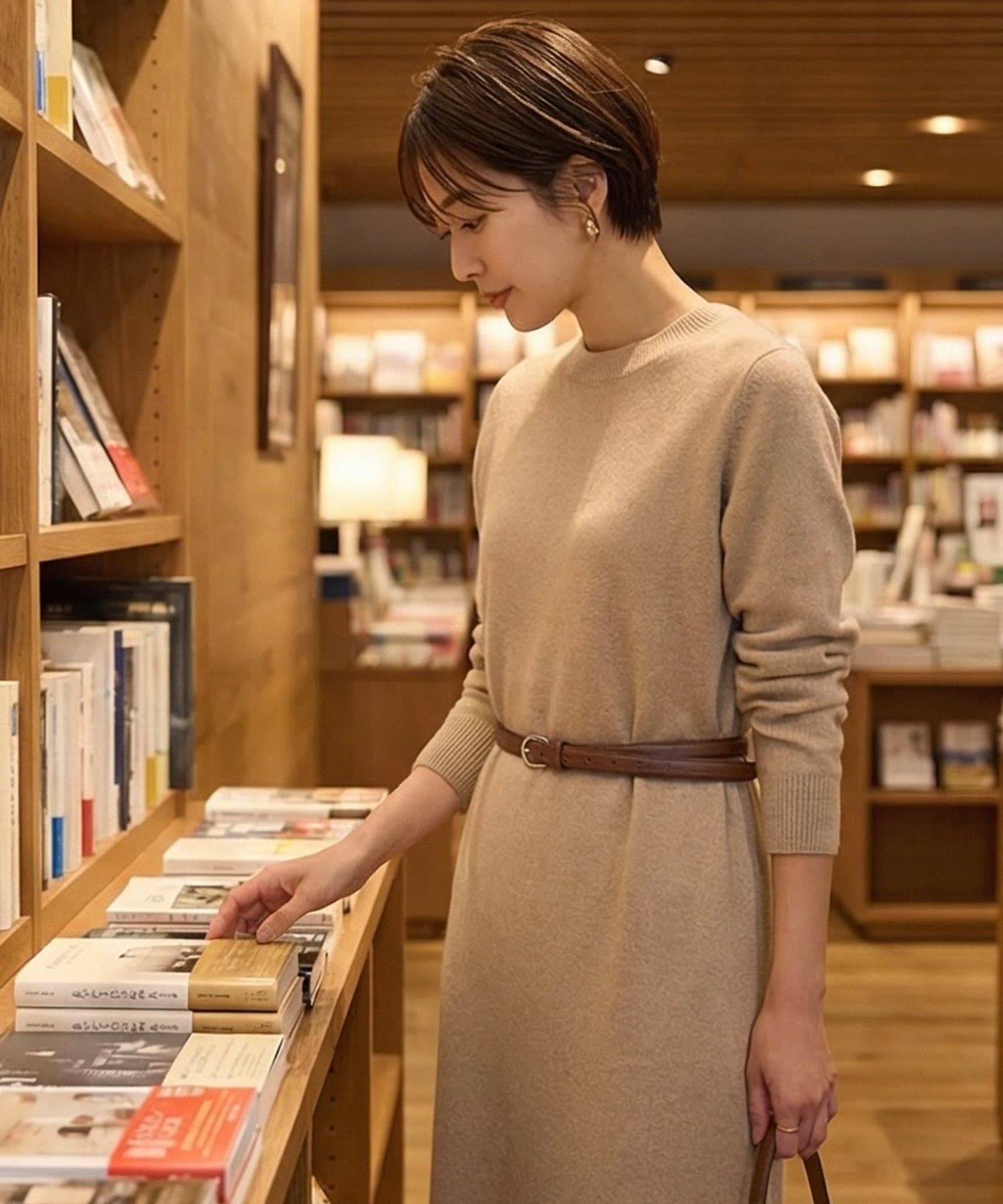 STYLE DELI「【DELI by】リアルレザースリムベルト」|ベルト|