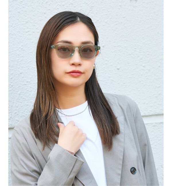  「【WEB限定】 Zoff｜JOURNAL STANDARD relume ウェリントン型 サングラス UVカット ジャーナルスタンダード」|サングラス|