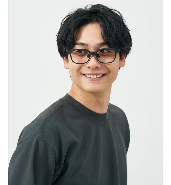  「新構造・跳ね上げ式 メガネ | FLIP UP フリップアップ | 軽量 伊達メガネ 度付き 度なし レンズ交換券付」|メガネ|