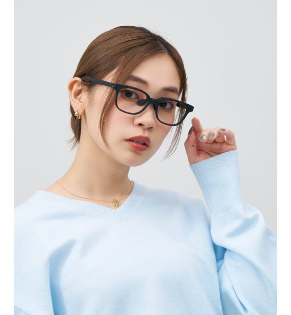  「新構造・跳ね上げ式 メガネ | FLIP UP フリップアップ | 軽量 伊達メガネ 度付き 度なし レンズ交換券付」|メガネ|