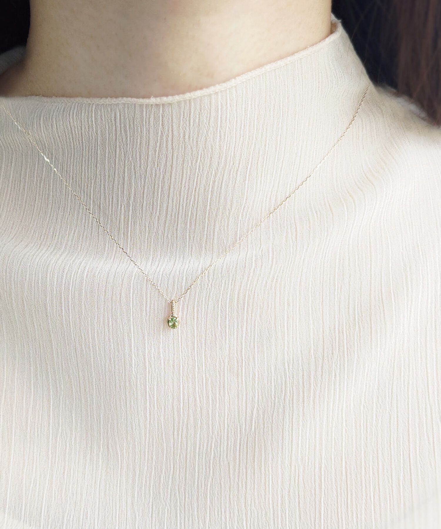 NOIR DE POUPEE「K10 誕生石チャーム【ネックレスチャーム】1月・2月・3月・6月・8月・10月・11月・12月」|ネックレス|