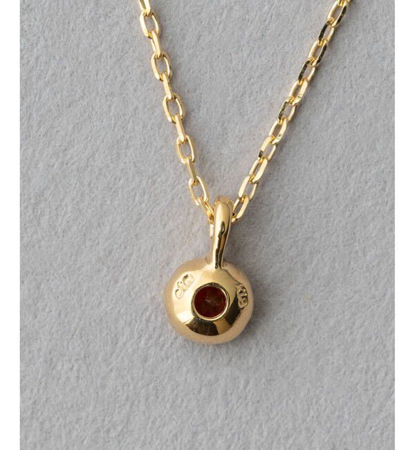 ete「K18YG フルール ネックレス（誕生石 1・2・3・6・8・10・11・12月）」|ネックレス|