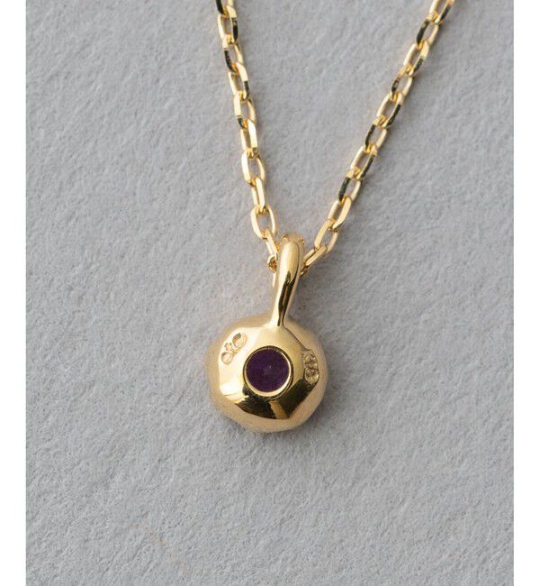 ete「K18YG フルール ネックレス（誕生石 1・2・3・6・8・10・11・12月）」|ネックレス|