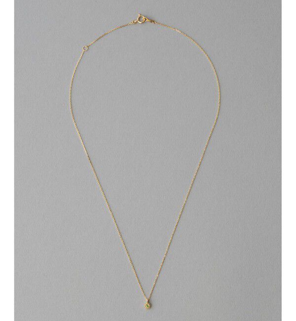 ete「K18YG フルール ネックレス（誕生石 1・2・3・6・8・10・11・12月）」|ネックレス|