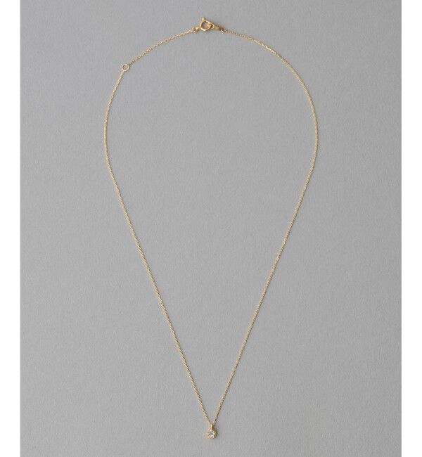 ete「K18YG フルール ネックレス（誕生石 1・2・3・6・8・10・11・12月）」|ネックレス|